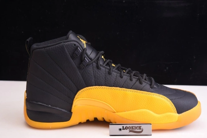 Rep Black 130690-070 Jordan Retro Gold University 12 Air 0719